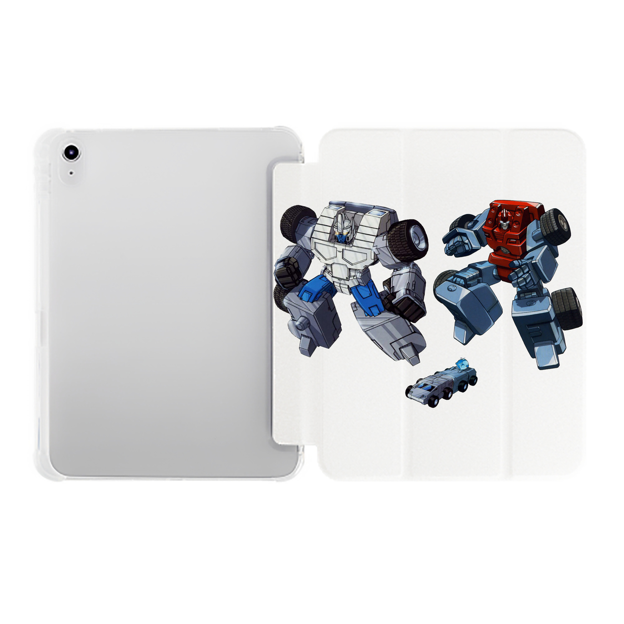 （画像用）  IPad ケース ペン収納付き 三つ折りスタンド PUレザー×シリコン 対応機種9.5/10.5/10.9インチ